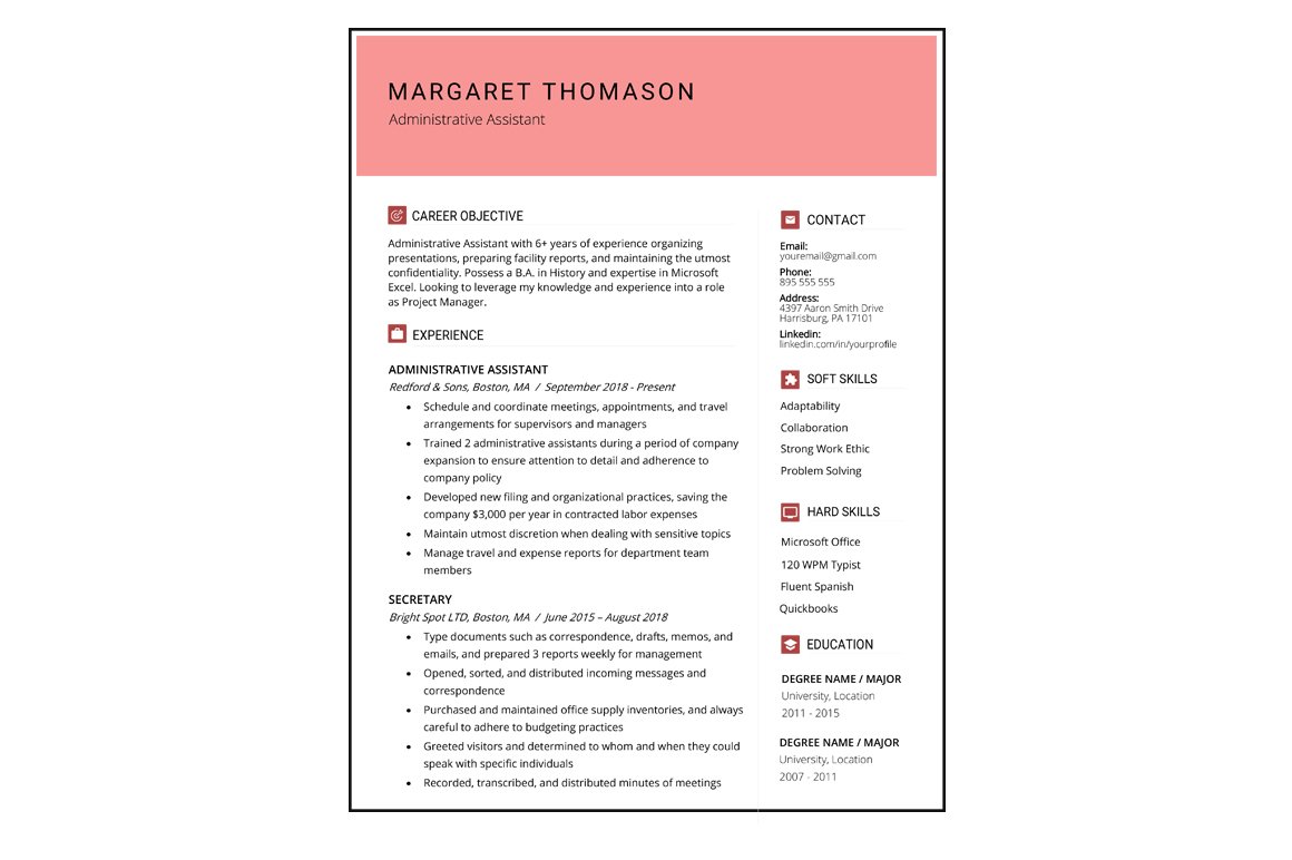 Stylish Resume Templates for Word