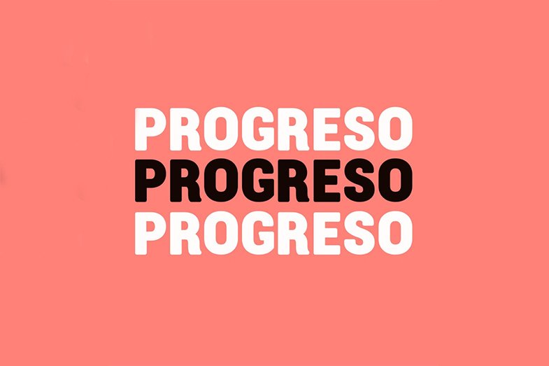 Progreso Typeface Font