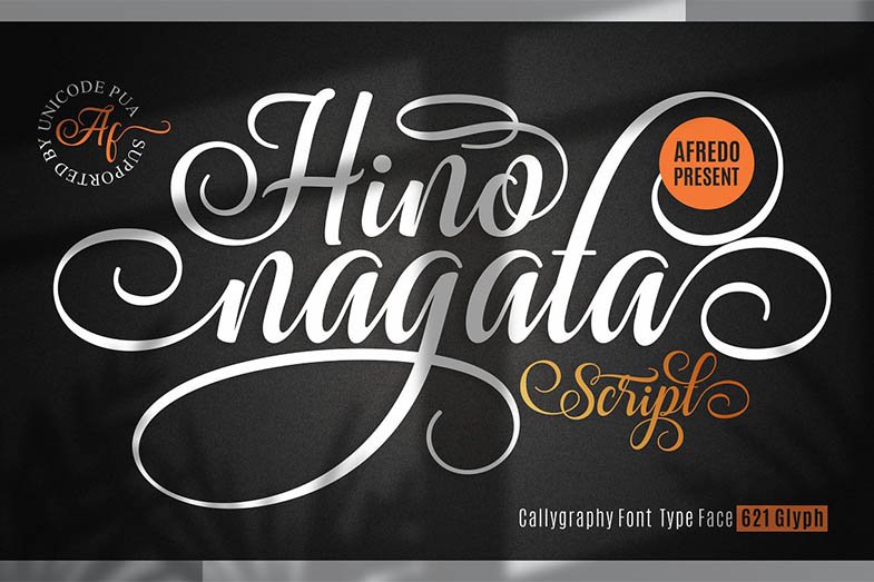 Hino Nagata Font Bundle